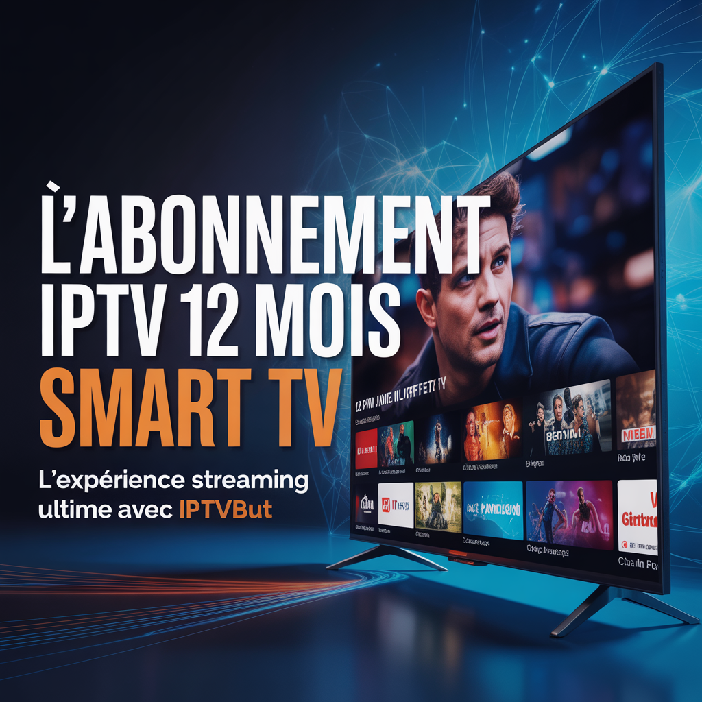 abonnement iptv 12 mois smart tv