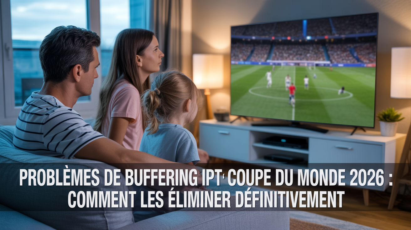 Problèmes de buffering IPTV Coupe du monde 2026
