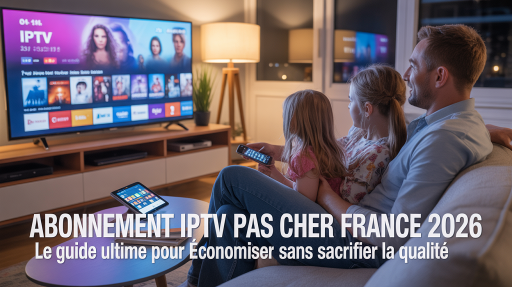 abonnement IPTV pas cher famille France 2026