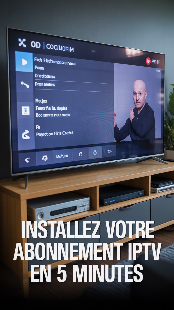 abonnement iptv 12 mois smart tv