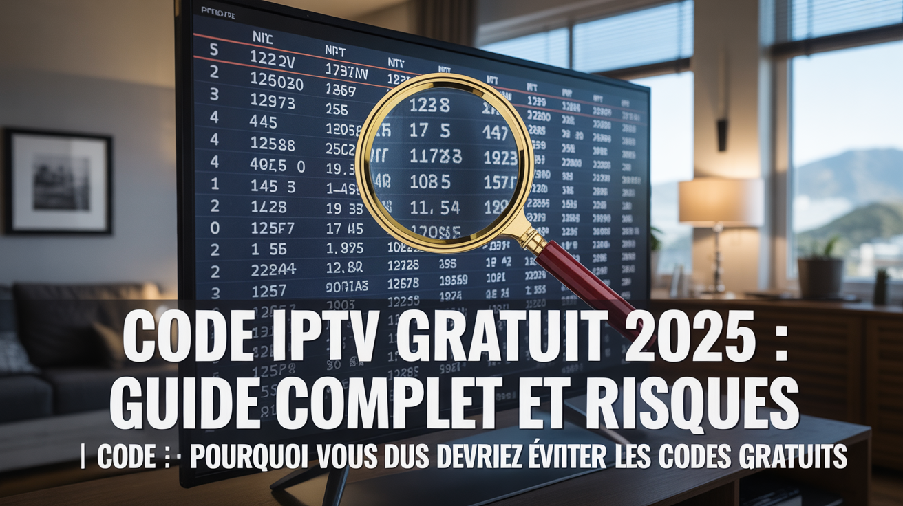code iptv gratuit 2025 code iptv gratuit 2025