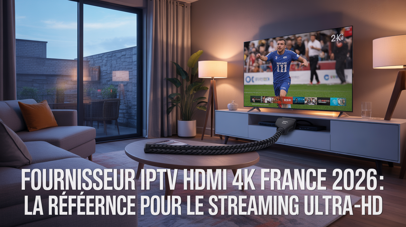 fournisseur IPTV HDMI 4K France 2026