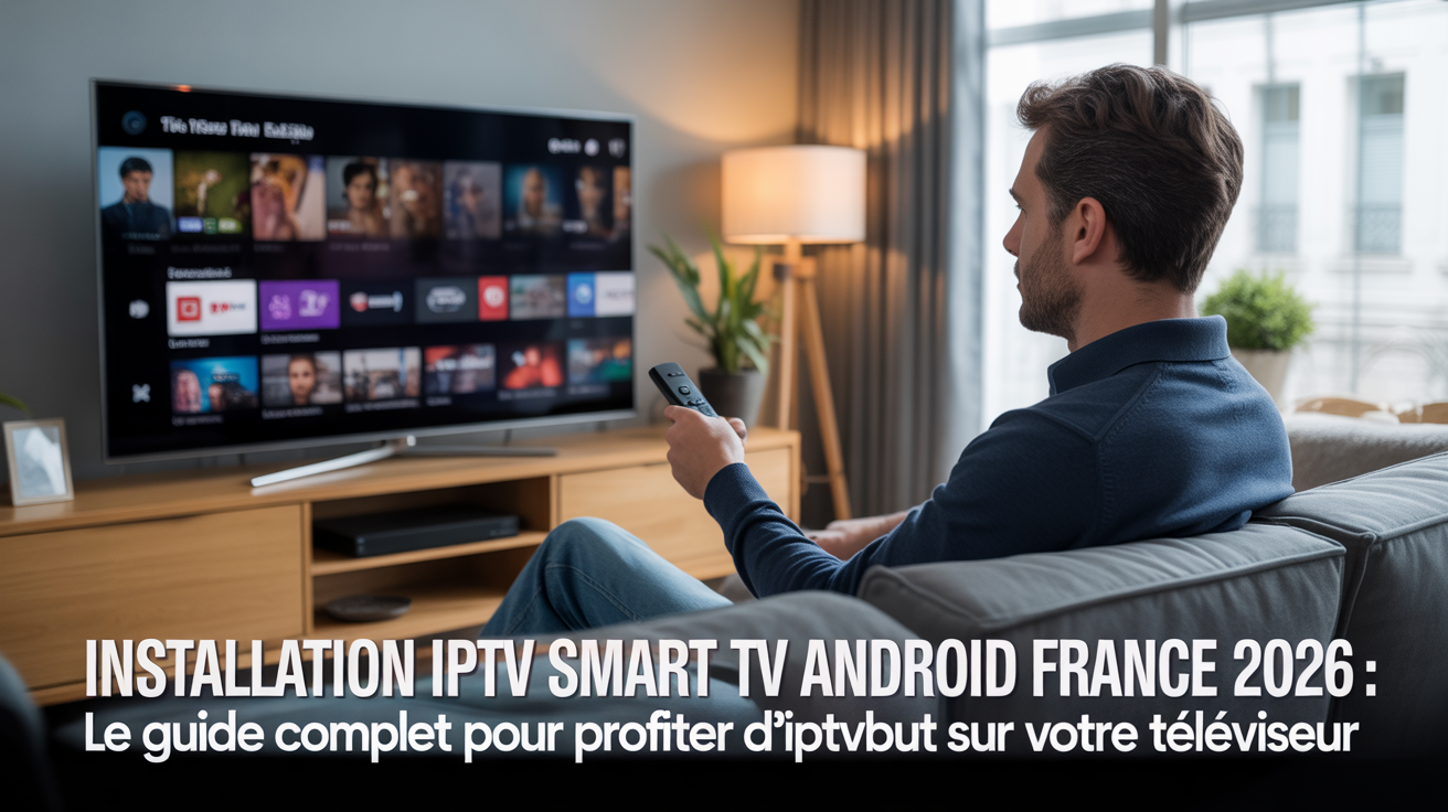 installation IPTV Smart TV Android France 2026