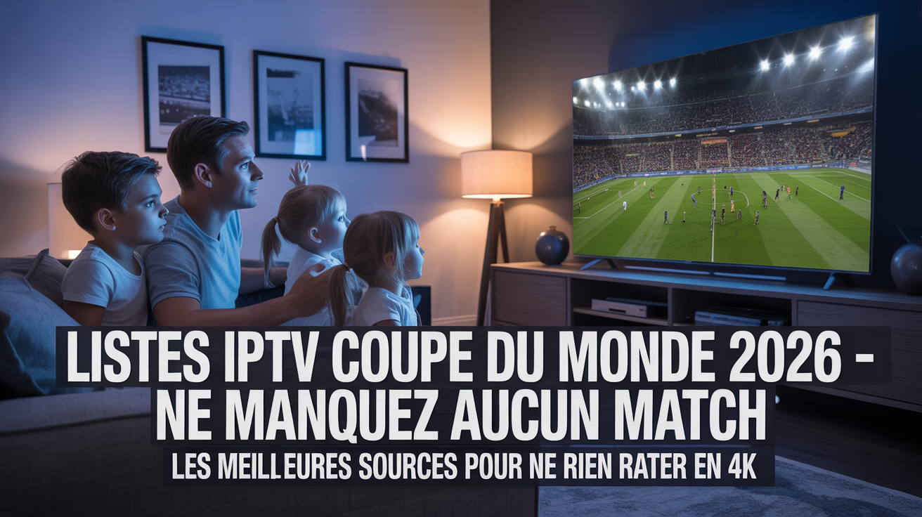 listes IPTV Coupe du monde 2026