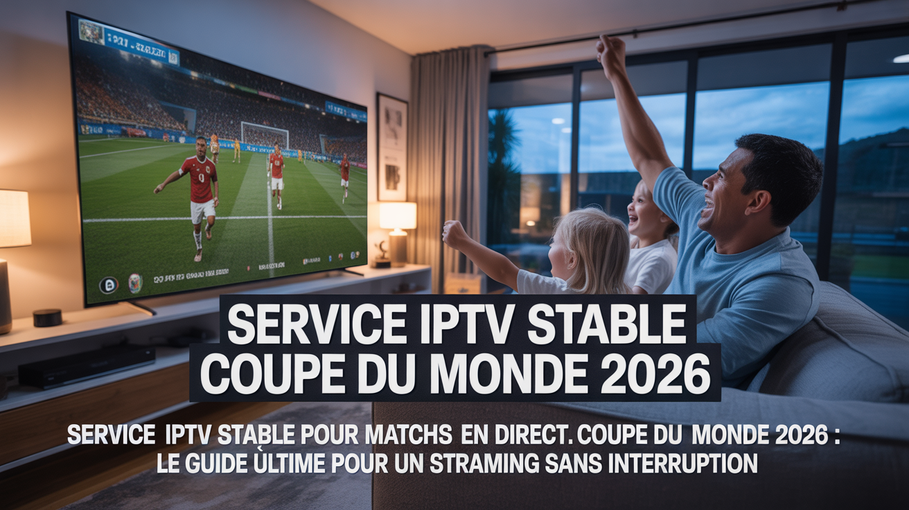 service IPTV stable Coupe du Monde 2026